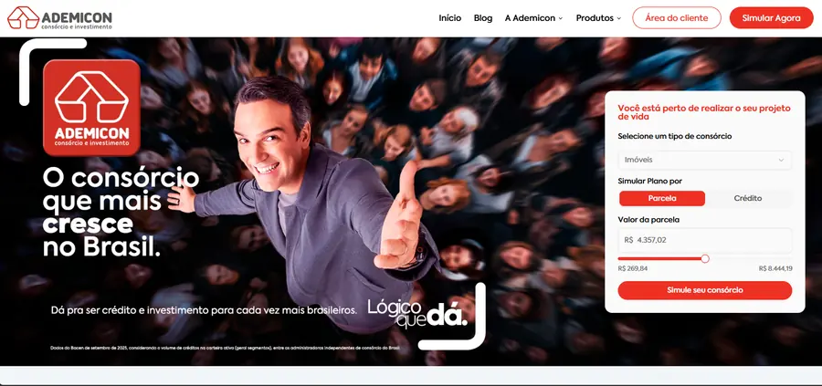 Site da Ademicon