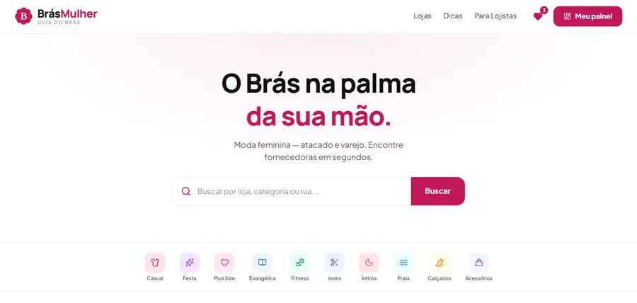 Plataforma Bras Mulher
